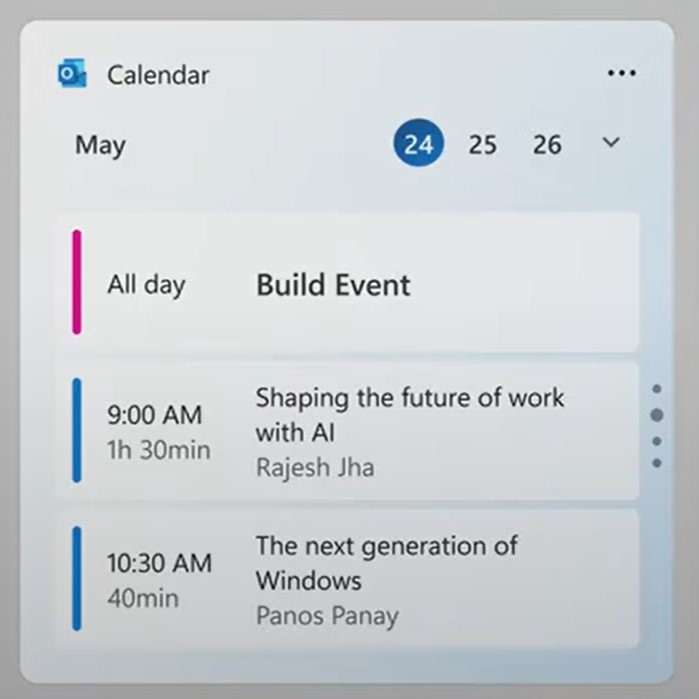Windows 12 - evento no calendário da Microsoft