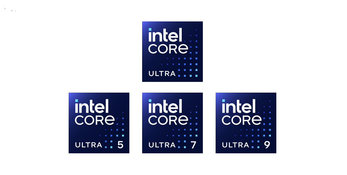 Imagem mostra etiqueta da linha Intel Core Ultra