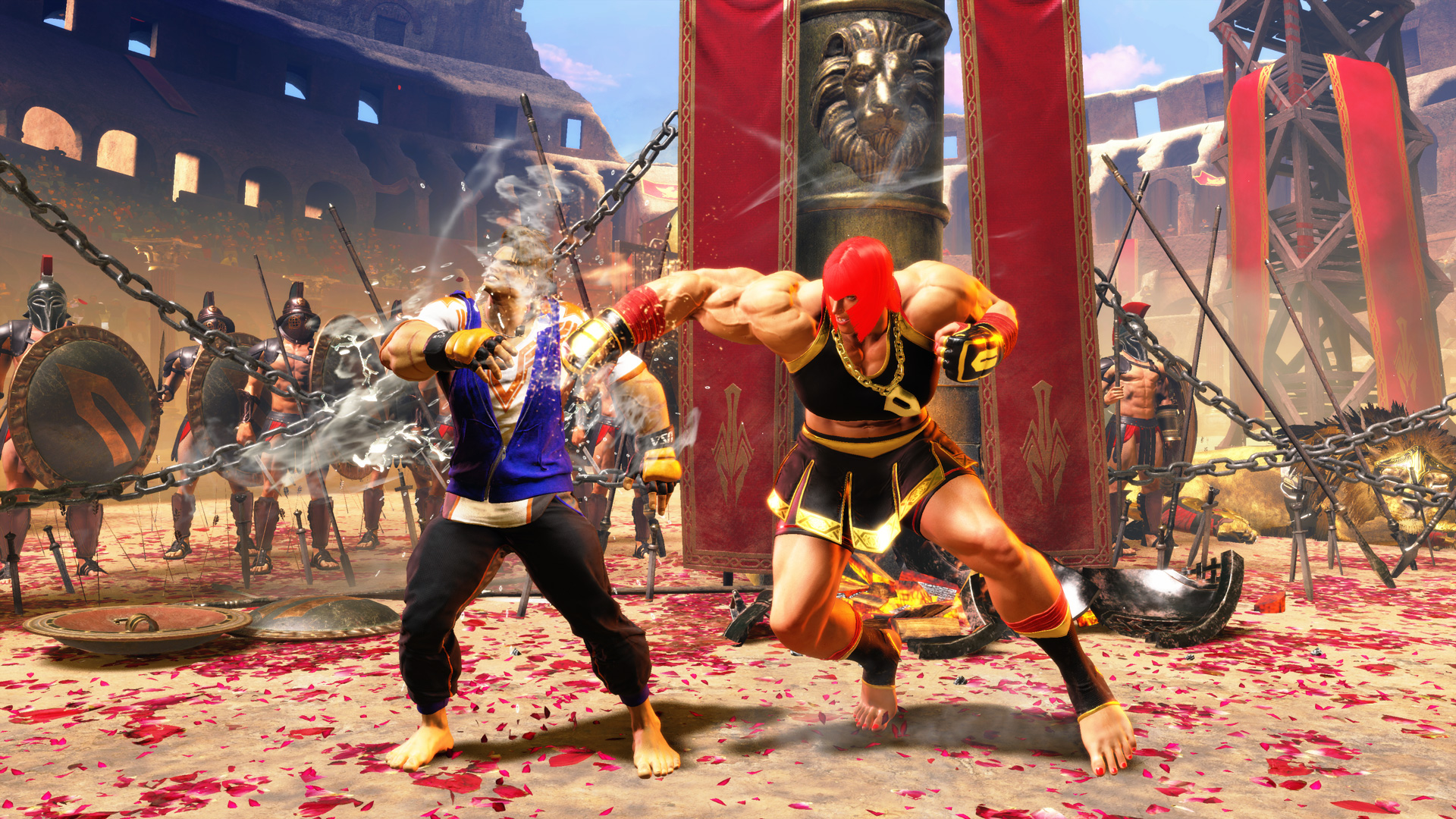 Imagem mostra cena de gameplay do jogo Street Fighter 6, da Capcom