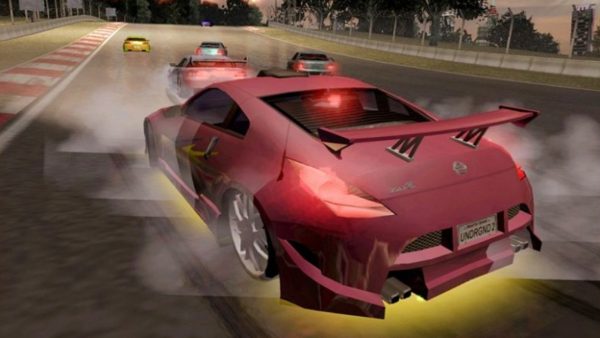 Imagem mostra cena do jogo Need for Speed Underground 2
