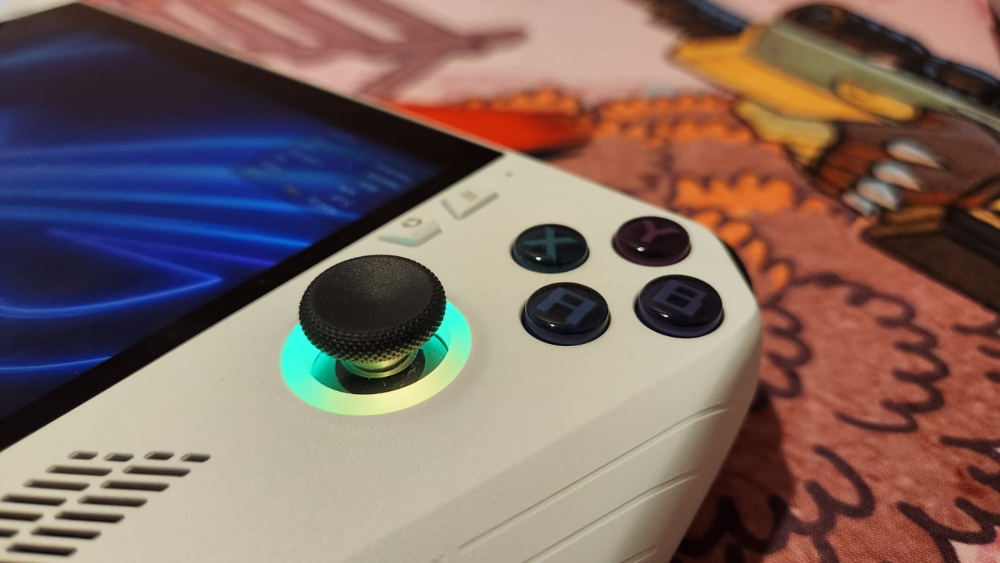 Asus ROG Ally - botões estilo Xbox