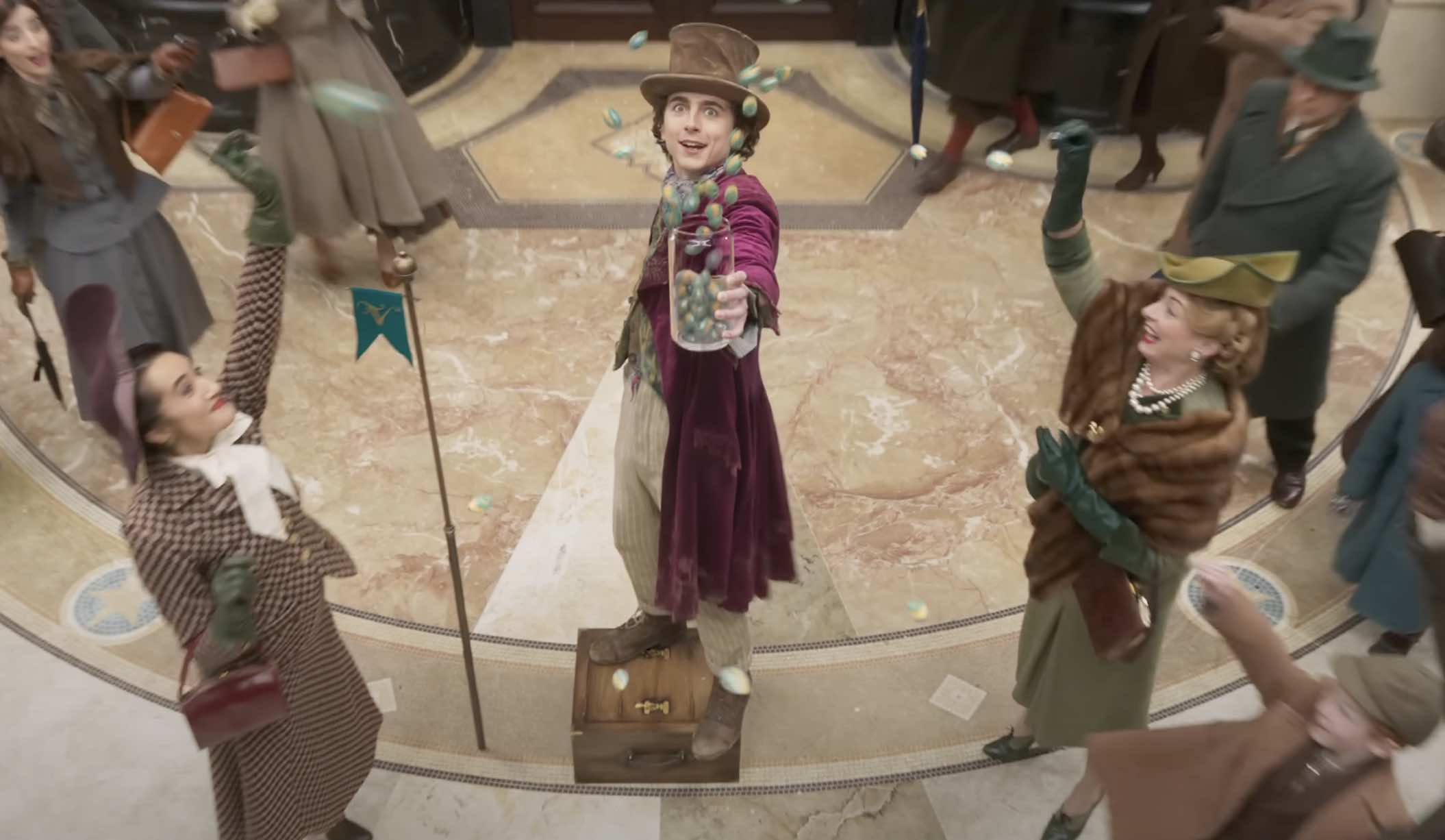 Timothée Chalamet interpreta Willy Wonka em novo filme