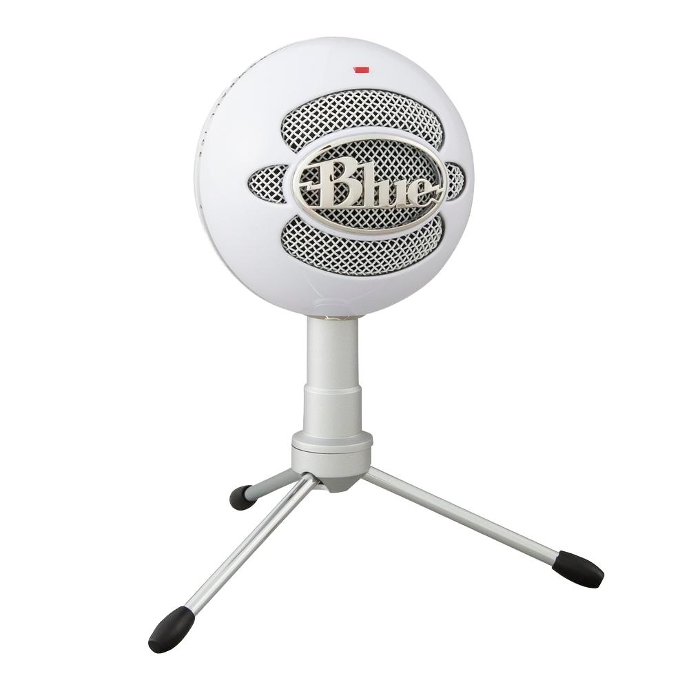 Microfone Condensador USB Blue Snowball Ice Branco