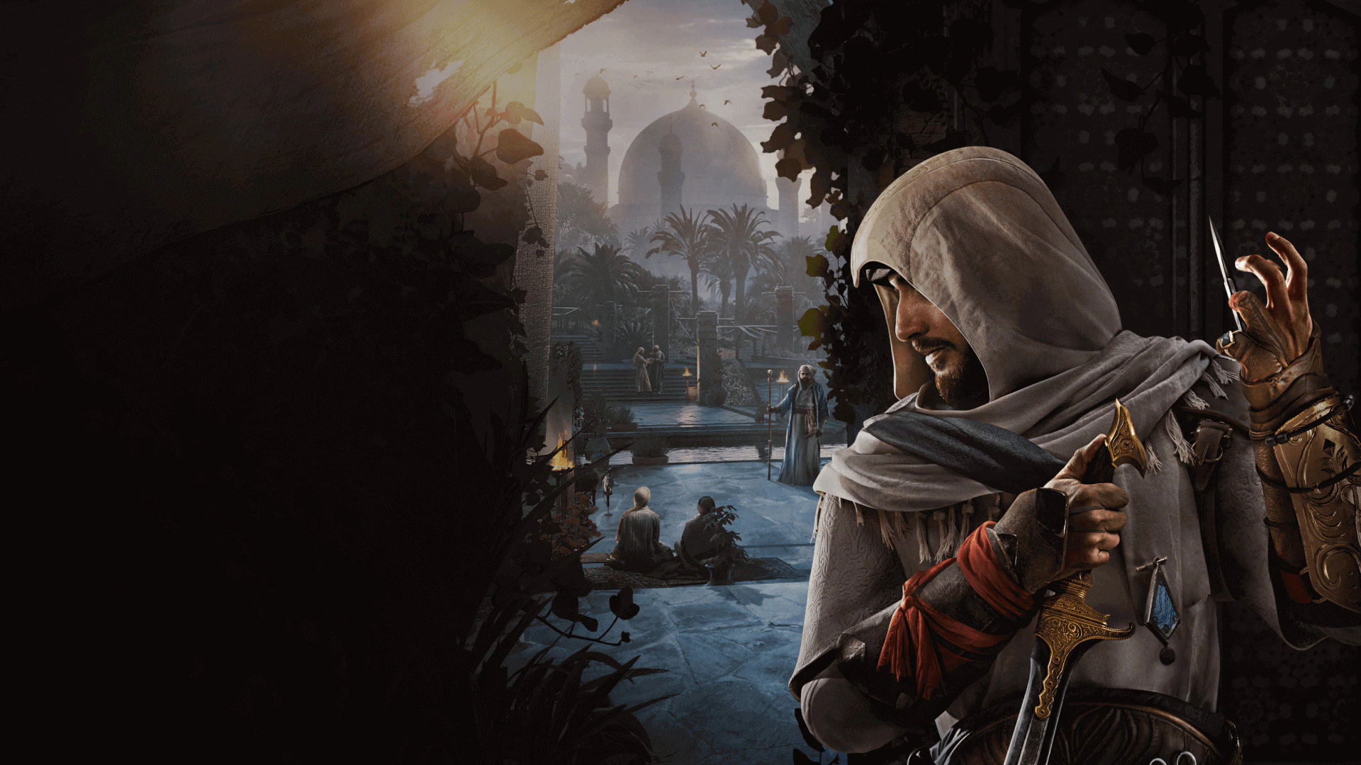 Imagem mostra arte conceitual de Assassin's Creed Mirage, jogo da Ubisoft