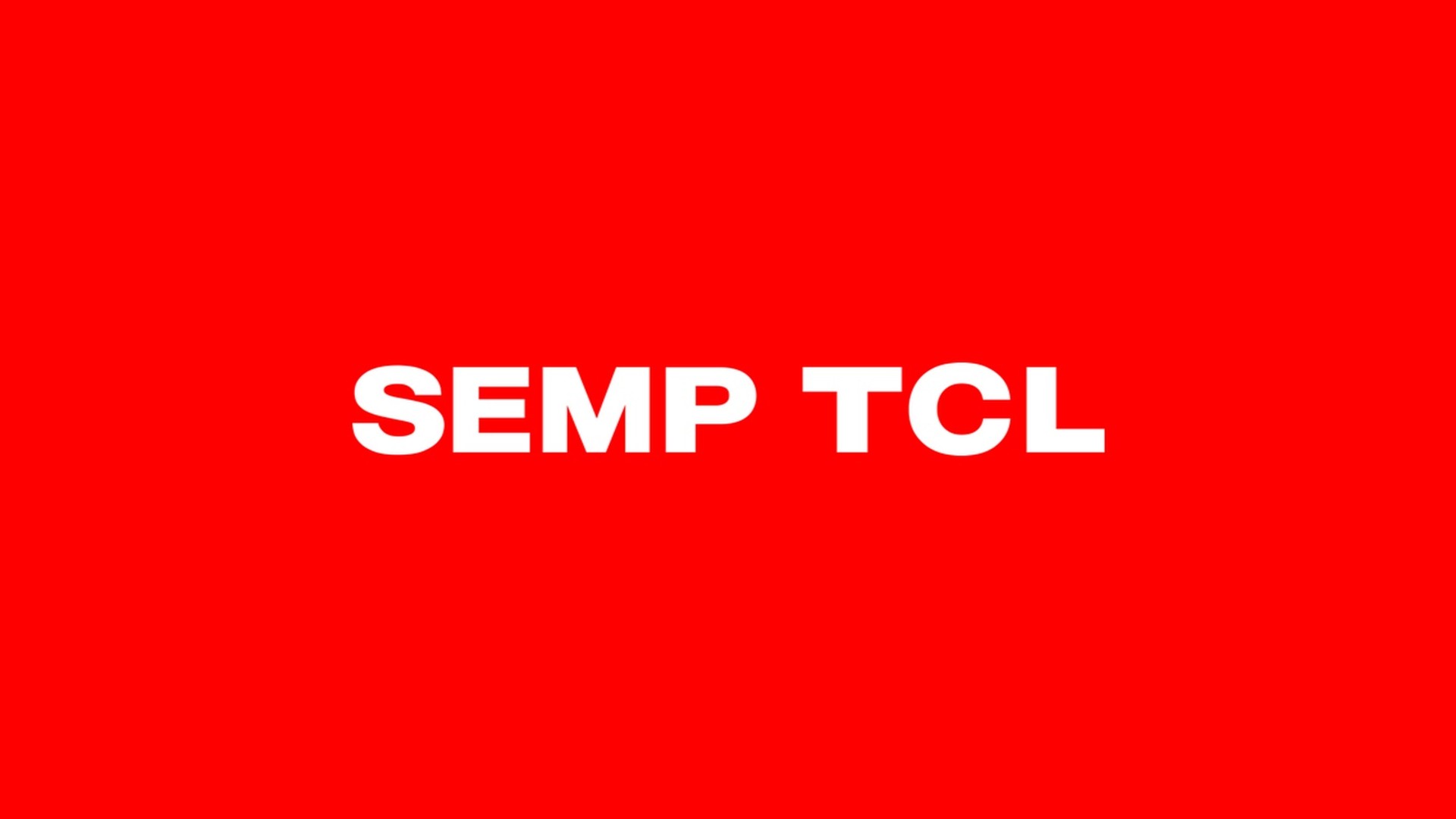 Imagem mostra logotipo da Semp TCL