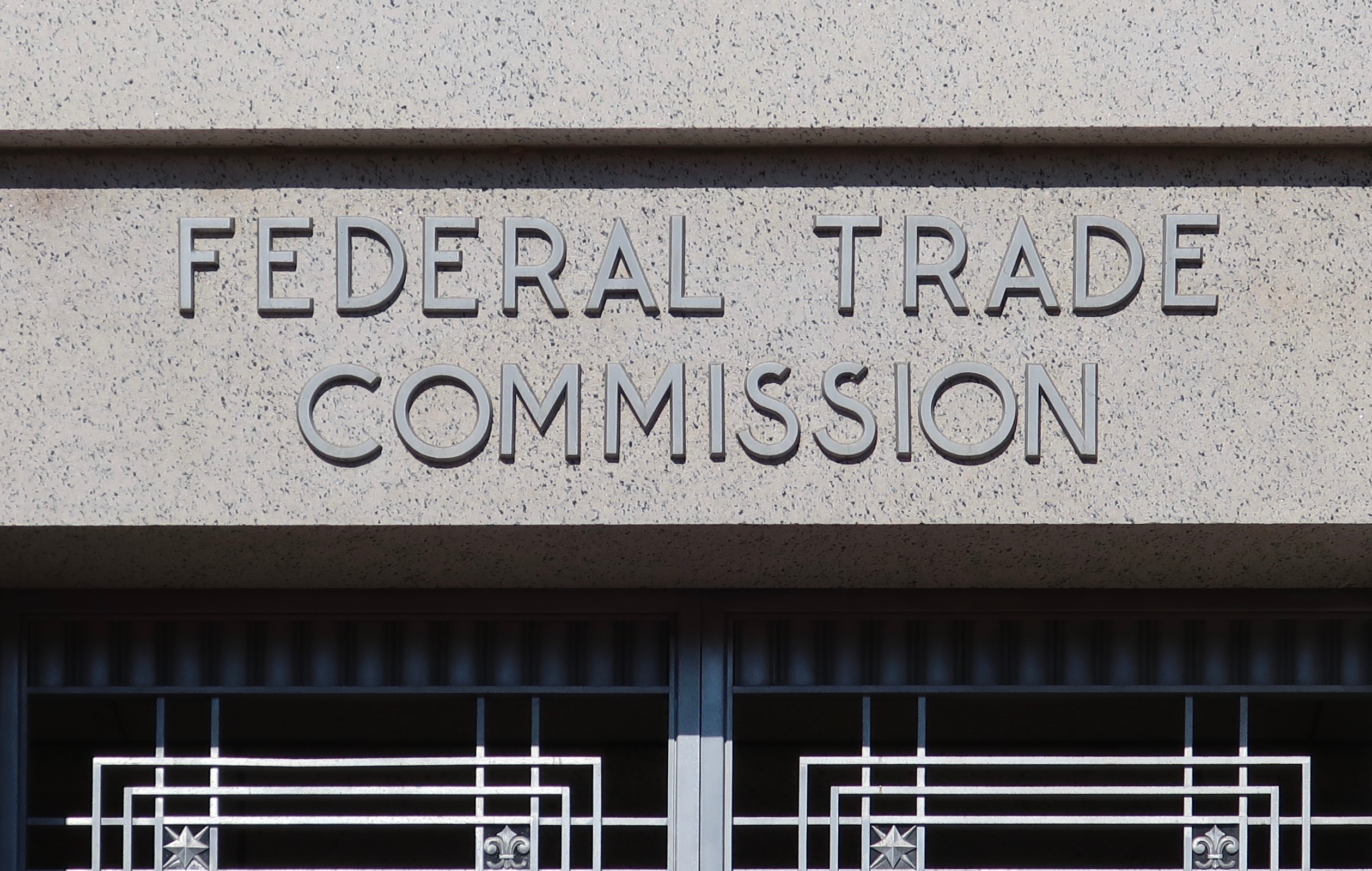 Imagem mostra fachada da FTC nos EUA