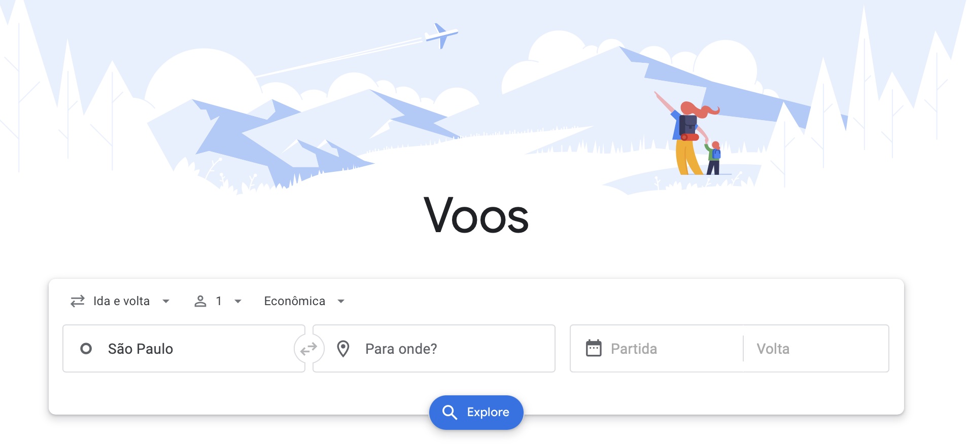 Google Voos - Google Flights