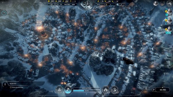 Frostpunk - jogo de estratégia em promoção na Steam