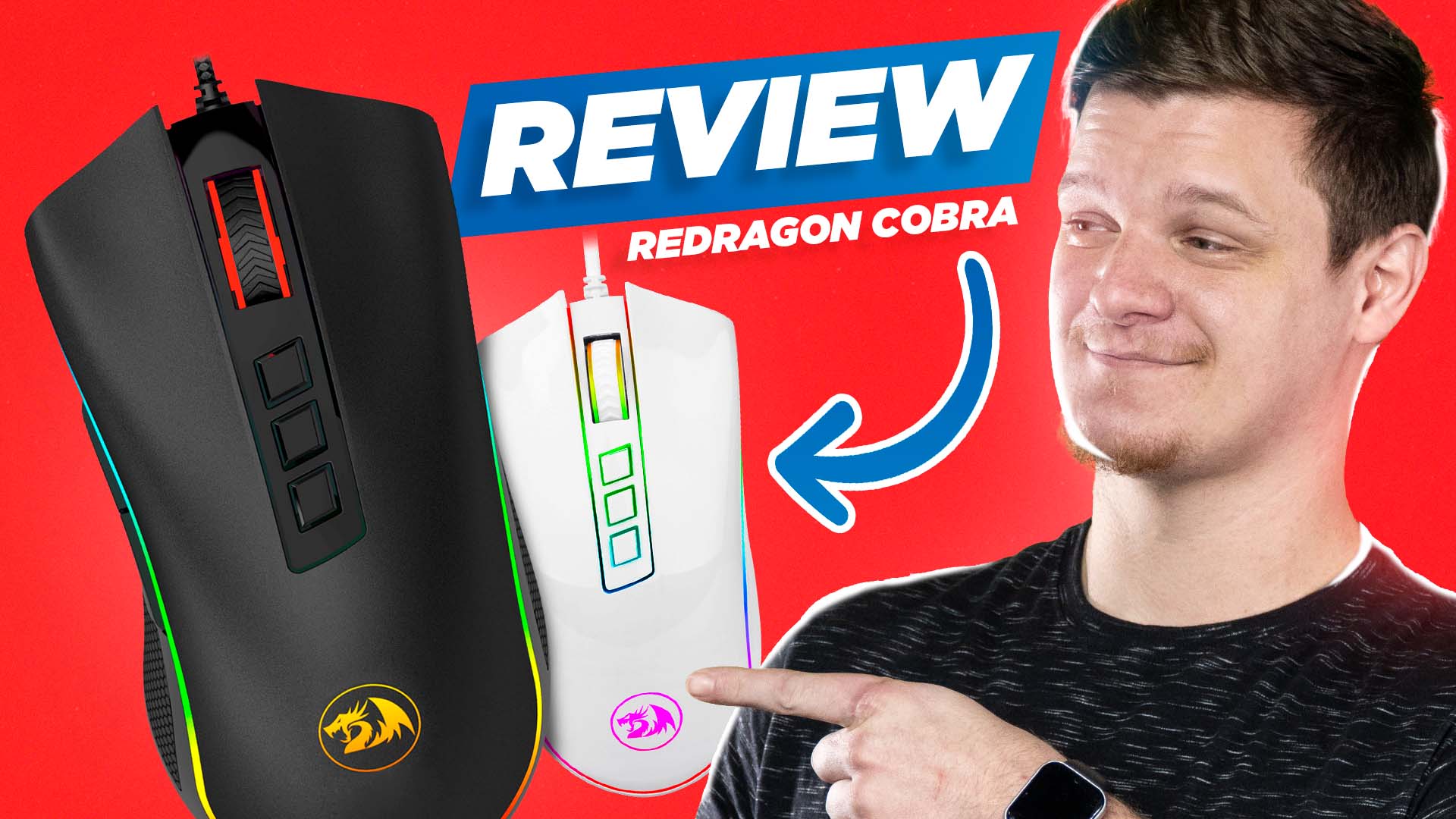 MOUSE GAMER COMPETITIVO BARATO! Review Redragon Cobra