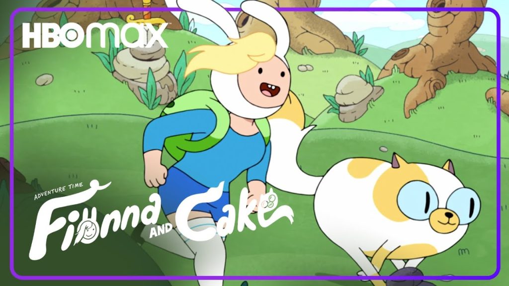 Ilustração da menina Fionna e da gata Cake, as personagens principais da animação Hora de Aventura com Fionna e Cake estreia em agosto, na HBO Max e no Cartoon Network