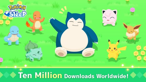 Pokémon Sleep celebra 10 milhões de downloads