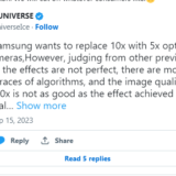 Galaxy S24 Ultra pode perder zoom óptico de 10 vezes, diz leaker