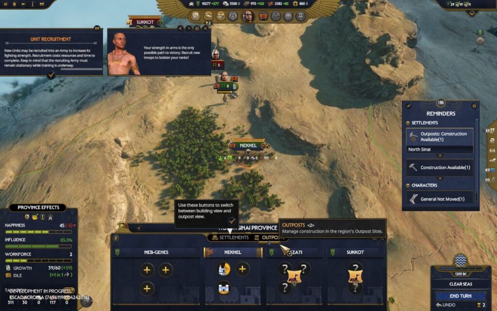 Gameplay Total War Pharaoh