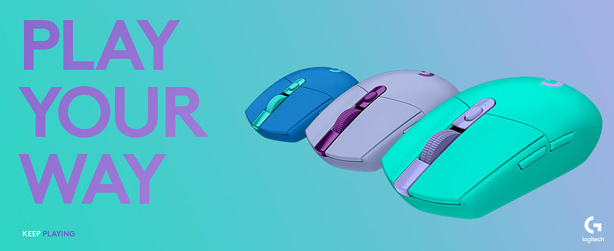 mouse gamer wireless - sem fi0 - Logitech
