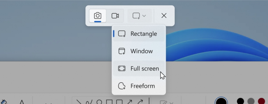 Windows 11 - ferramenta de captura