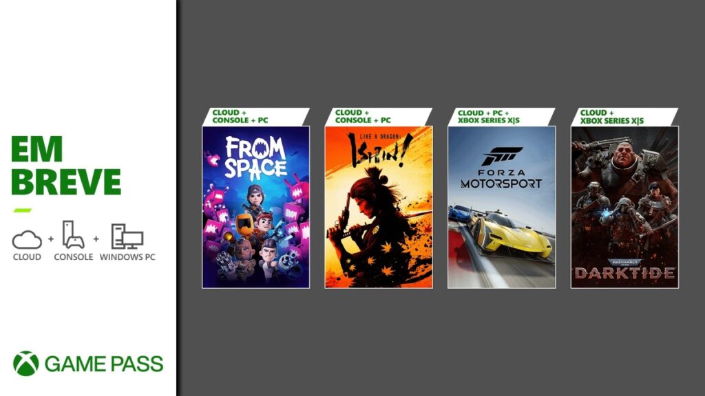 Jogos de outubro de 2023 do Xbox Game Pass