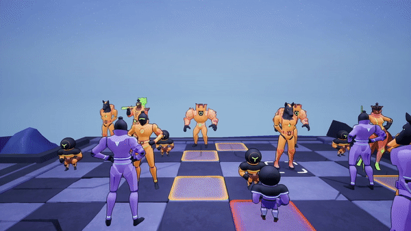 Cena do jogo Checkmate Showdown, um dos que teve demo liberada na Steam Next Fest