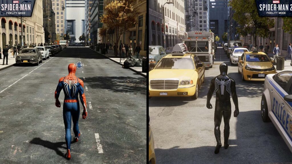 Tráfego Spider-Man 1 e 2