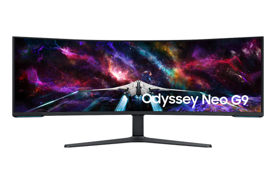 Imagem ilustrativa do Monitor Odyssey Neo G9 57’’ da Samsung