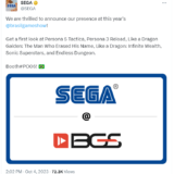 [BGS 2023] Sega e Atlus confirmam Sonic Superstars, Persona 3 Reload e Like a Dragon Gaiden jogáveis