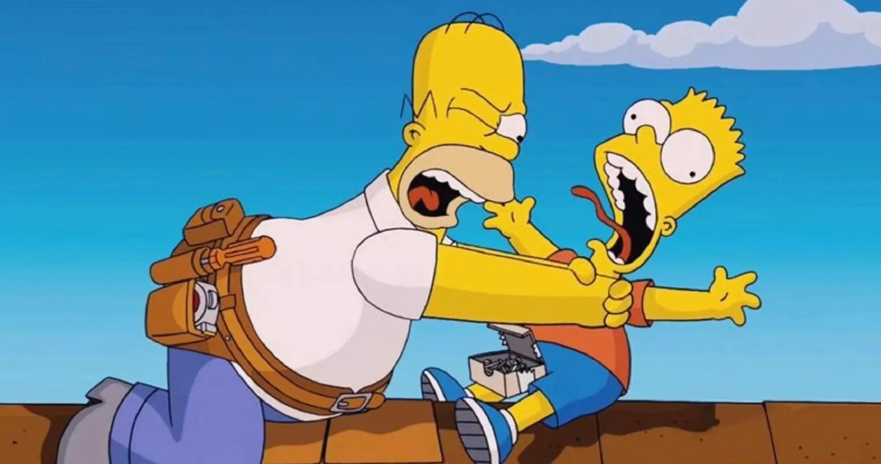 Cena clássica de Os Simpsons