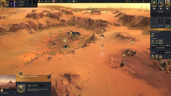 Dune Spice Wars, jogo que supostamente chegará ao Xbox Game Pass