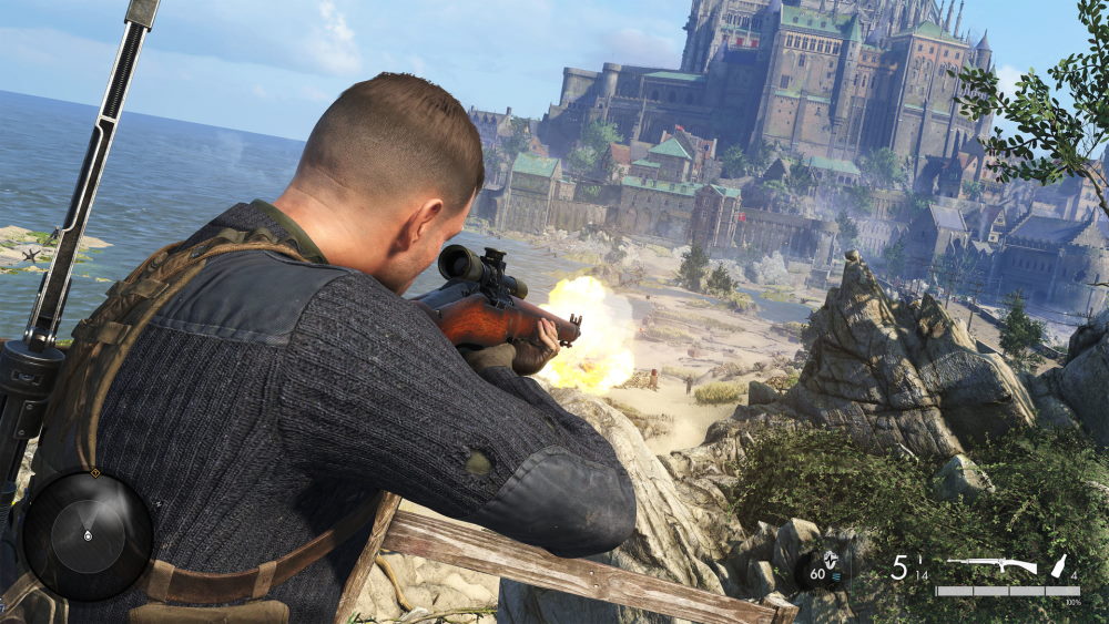 Sniper Elite 5 - jogo em promoção na Steam