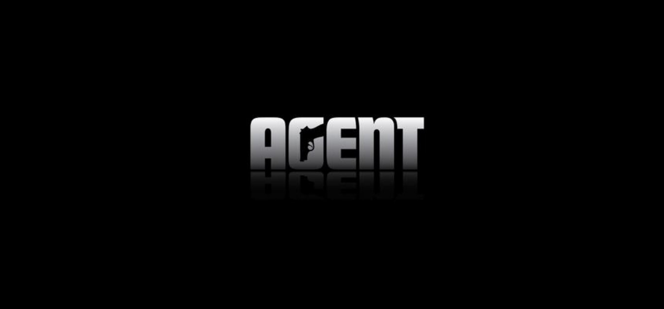 Imagem mostra a logomarca do jogo Agent, da Rockstar