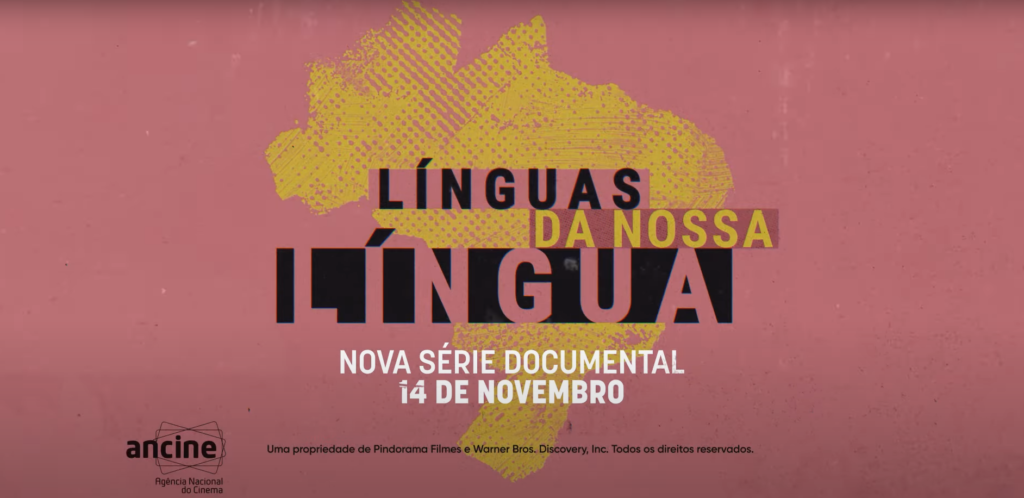 Imagem de divulgação do documentário Línguas da Nossa Língua, que estreia em novembro no streaming HBO Max