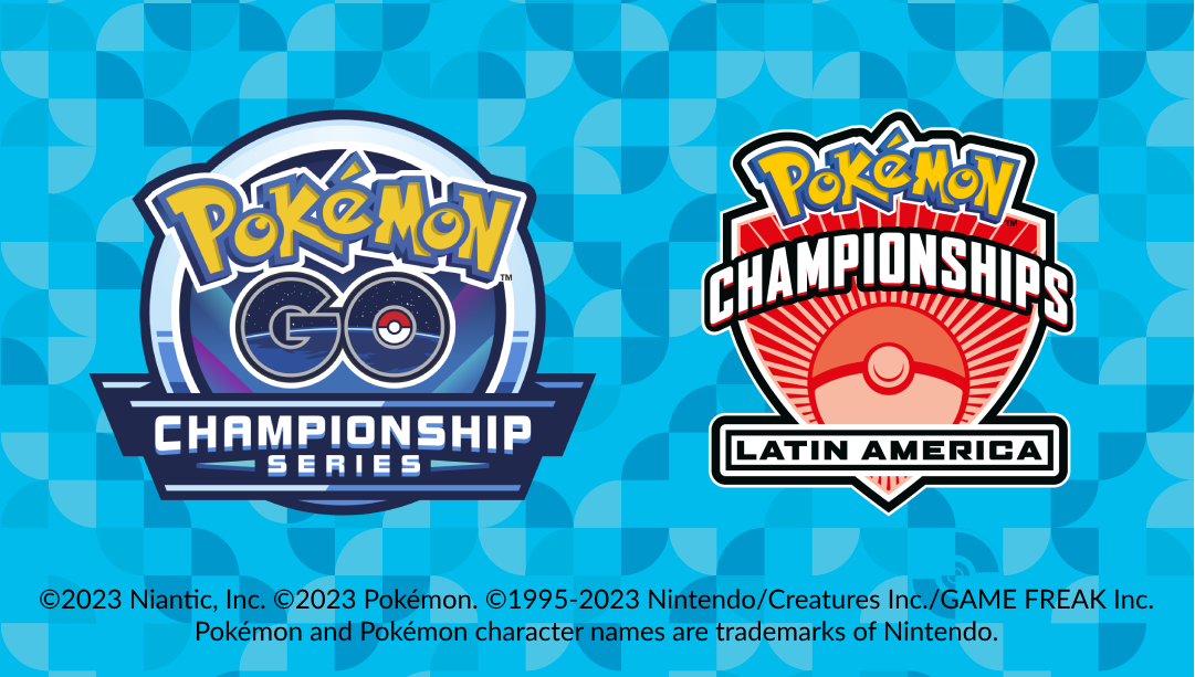 Banner mostra logomarcas de Pokémon GO e do LAIC