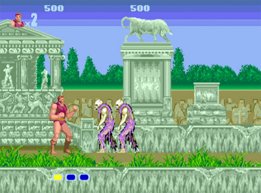 Altered Beast - jogo da Sega