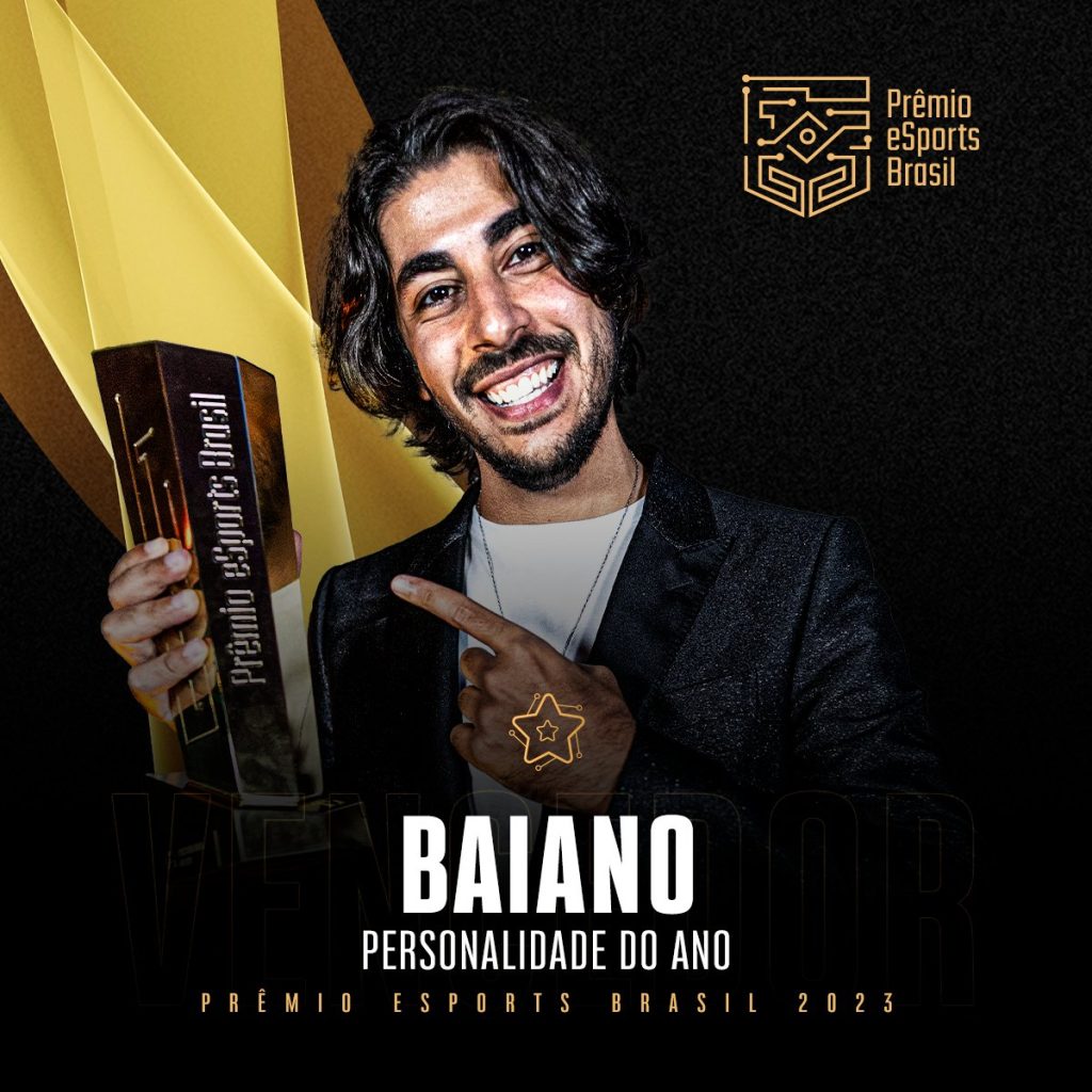 Personalidade do ano - Prêmio Esports Brasil 2023