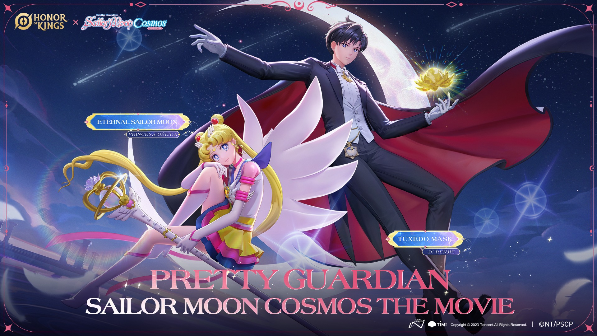 Sailor Moon é a mais nova colaboração de Honor of Kings