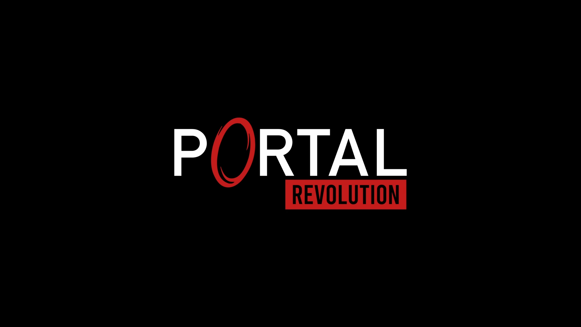 Imagem mostra logomarca do mod Portal: Revolution