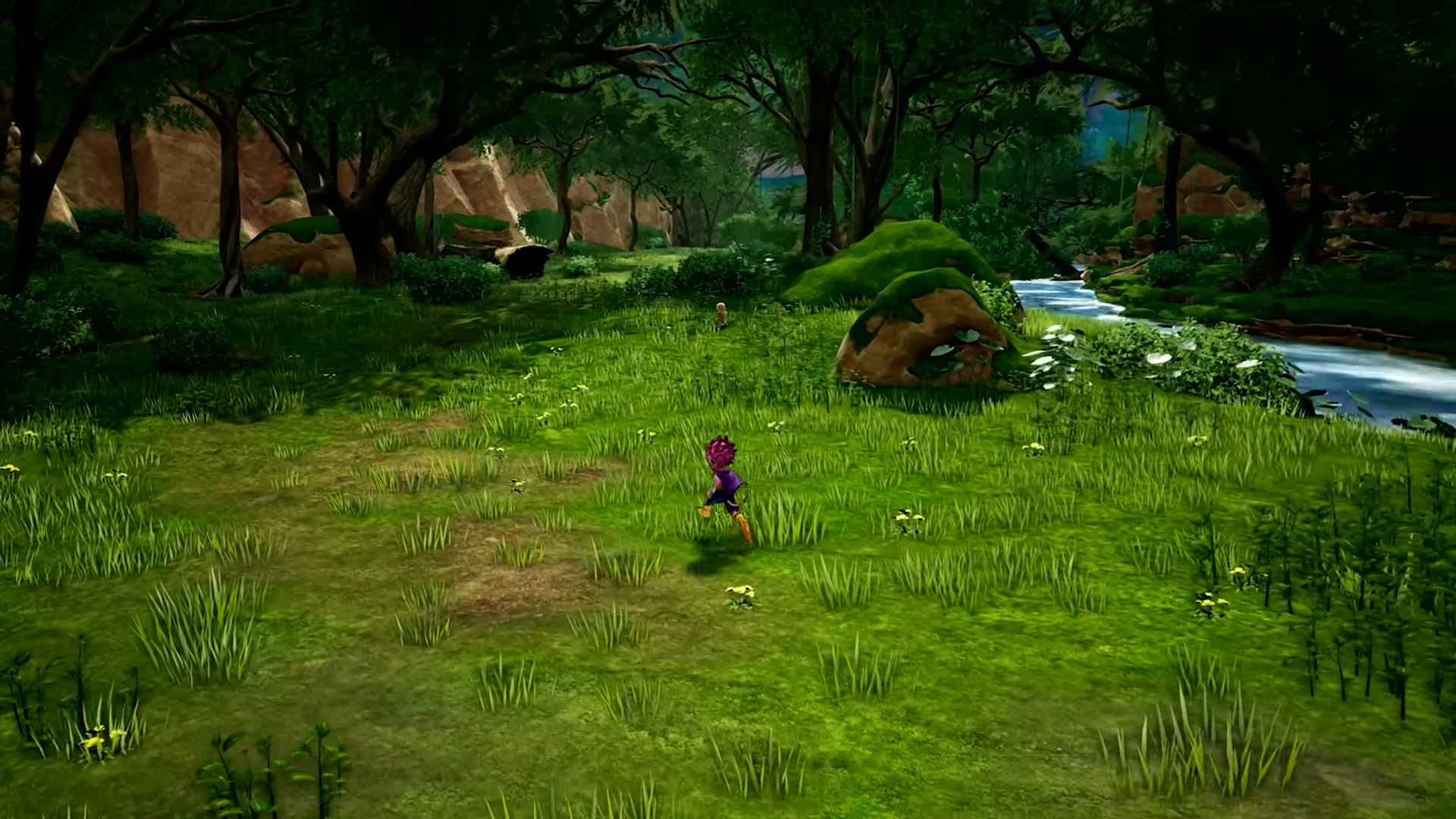 Imagem mostra cena do trailer de SAND LAND, jogo baseado no mangá de Akira Toriyama