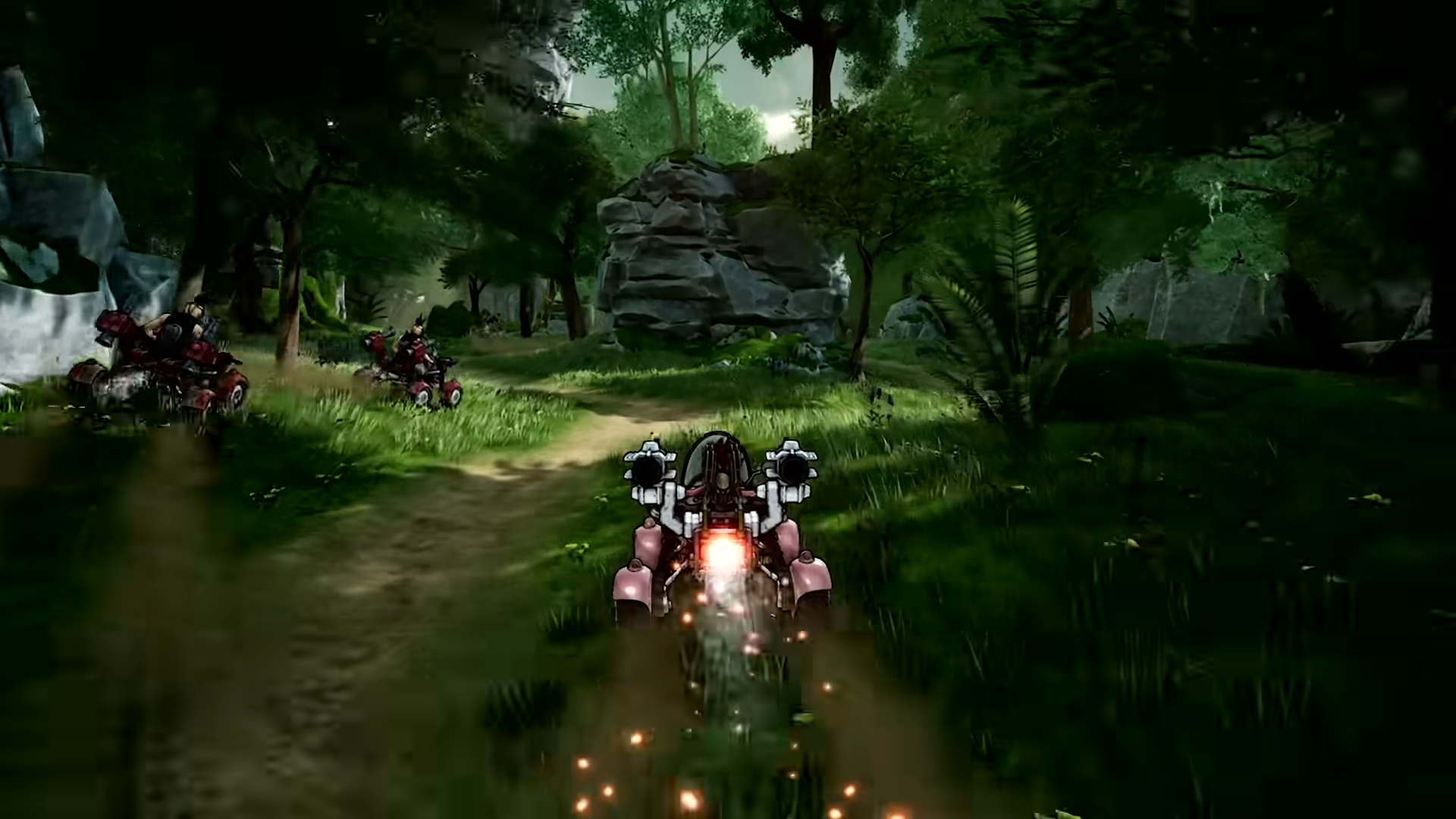 Imagem mostra cena do trailer de SAND LAND, jogo baseado no mangá de Akira Toriyama