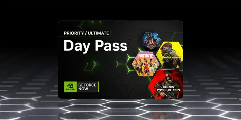 Day Pass chega ao GeForce Now da Nvidia