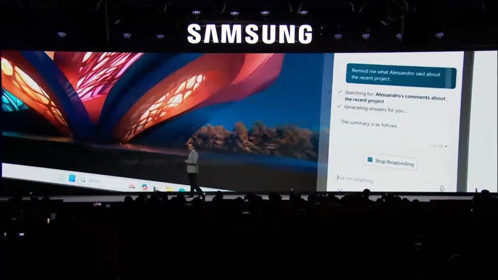 Samsung - integração com copilot