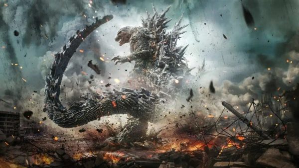 Capa de Godzilla Minus One